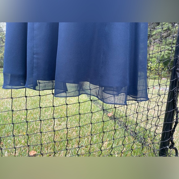 La Madona blue beaded mother of the bride dress - Picture 3 of 7